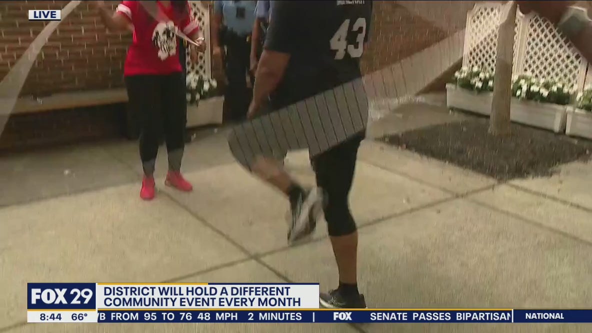Philadelphia Police's 35th District hosting jump rope competition at Friday Funday event
